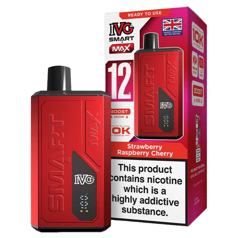 IVG Smart Max 10k Strawberry Raspberry Cherry