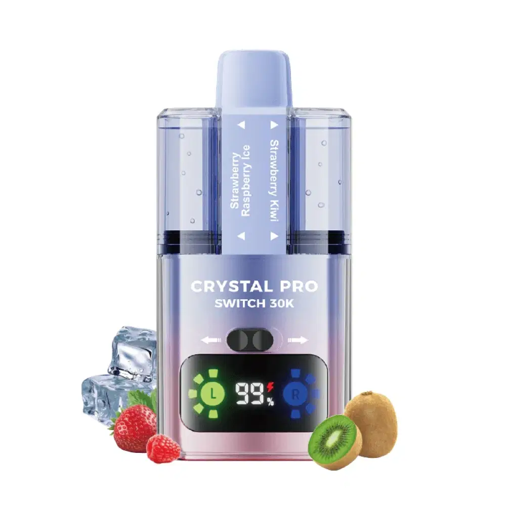 Crystal Pro Switch 30k Strawberry Raspberry Ice / Strawberry Kiwi
