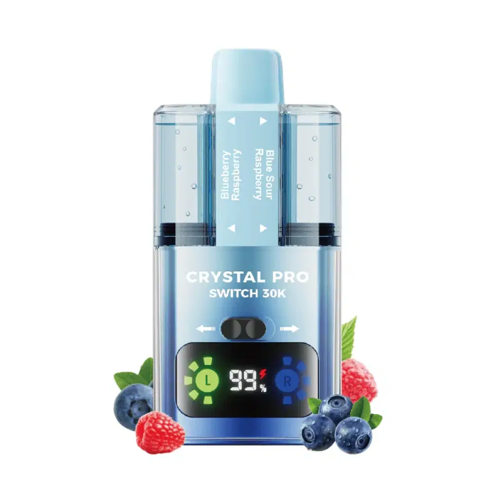 Crystal Pro Switch 30k Blueberry Raspberry / Blue Sour Raspberry