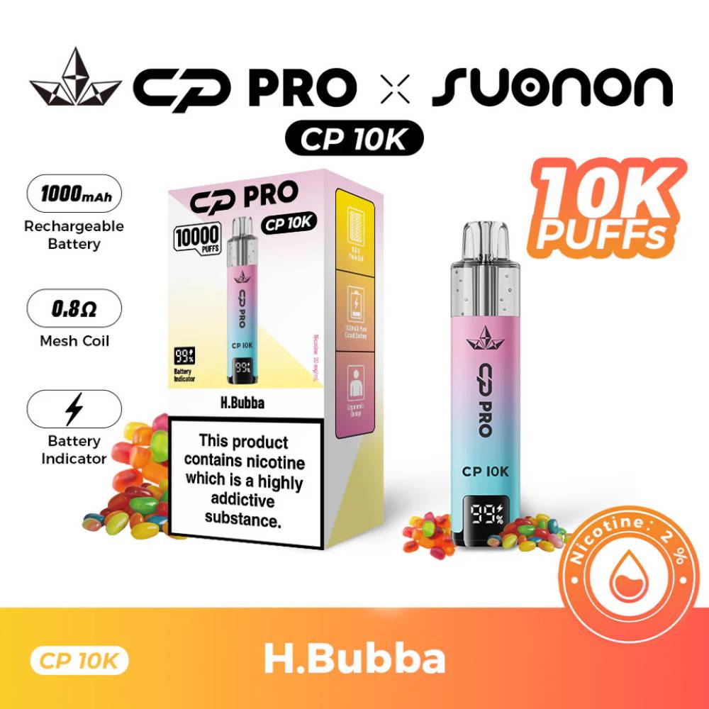 Crystal Pro CP 10k Hubba Bubba