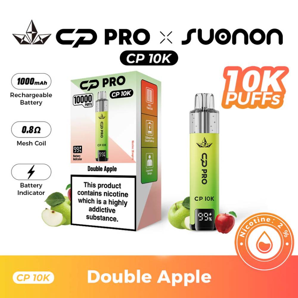 Crystal Pro CP 10k Double Apple