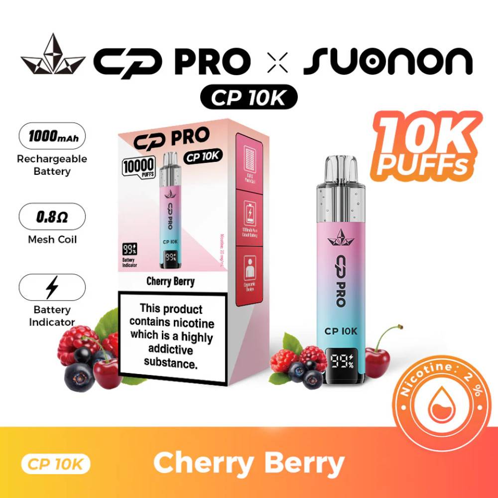 Crystal Pro CP 10k Cherry Berry