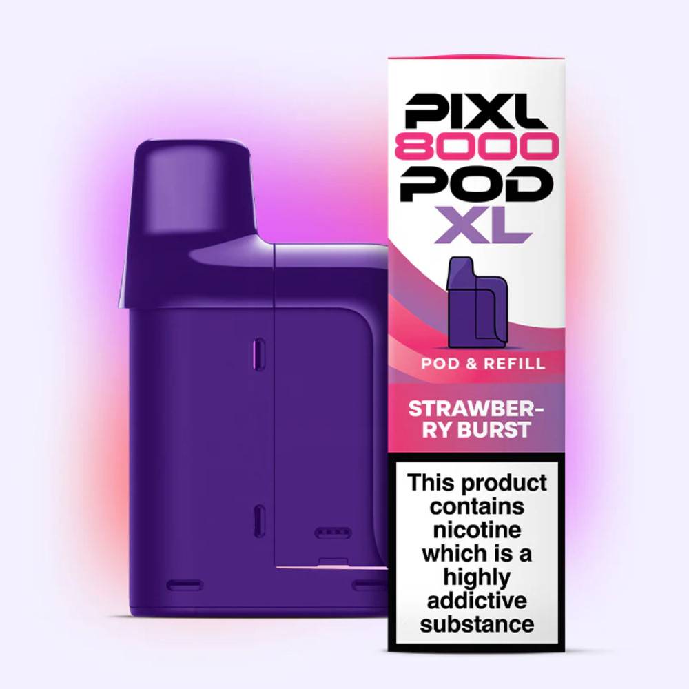 PIXL 8000 Pods Strawberry Burst