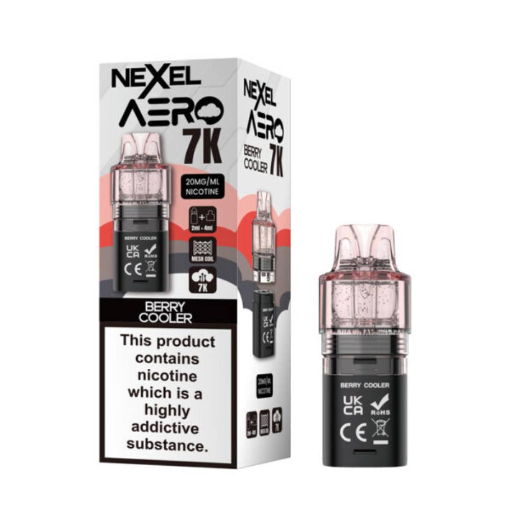 Nexel Aero 7k Pods Berry Cooler
