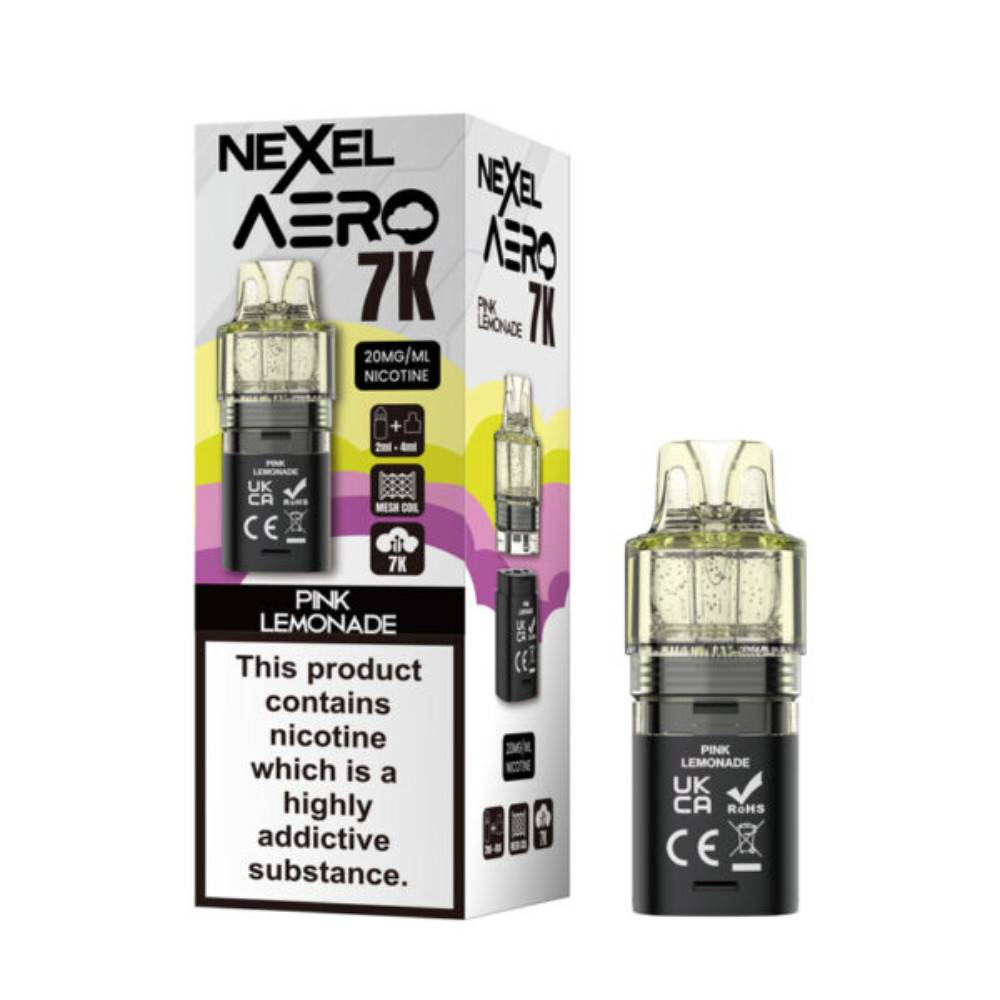 Nexel Aero 7k Pods Pink Lemonade