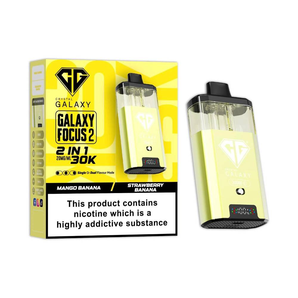 Crystal Galaxy 30k Focus 2 Mango Banana/Strawberry Banana