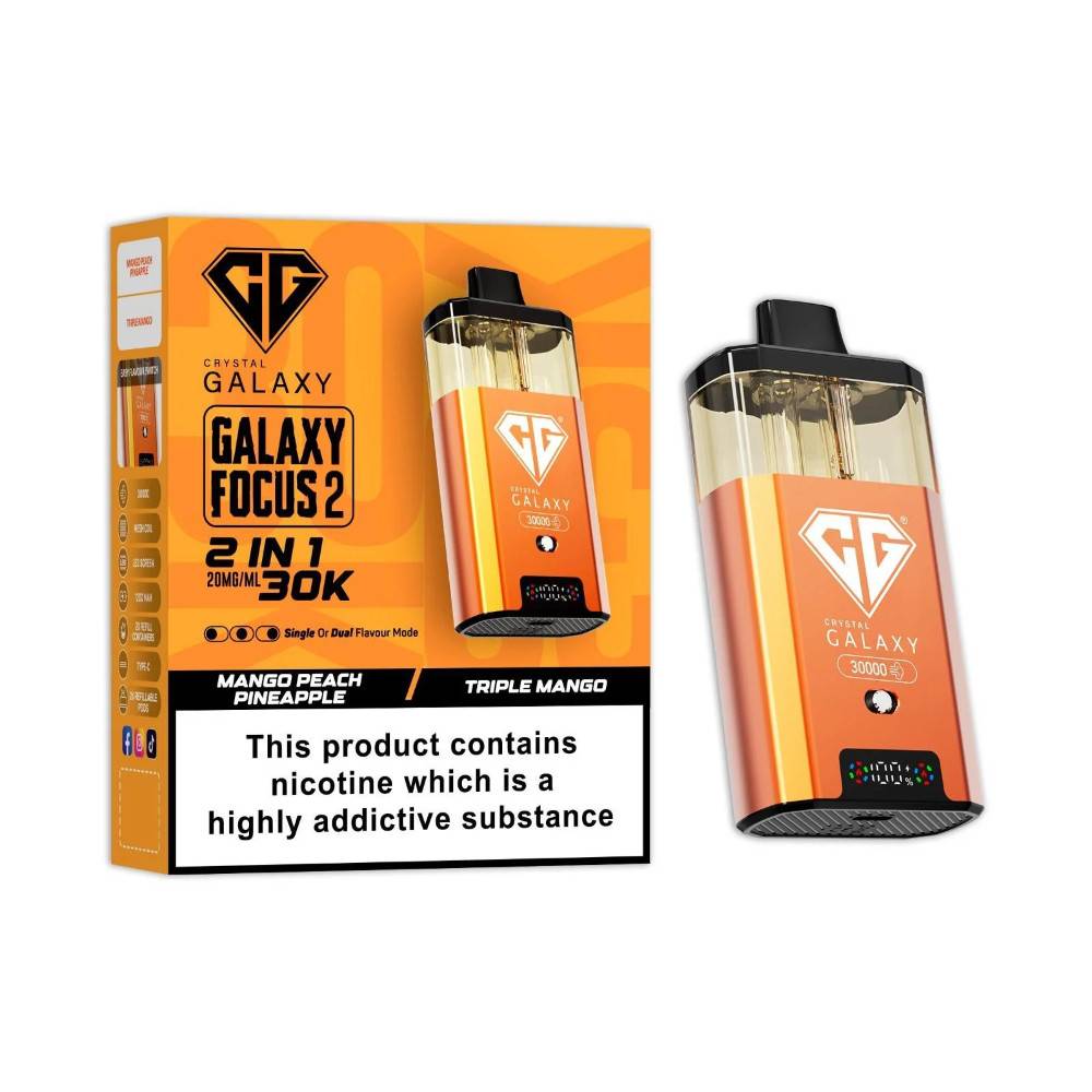 Crystal Galaxy 30k Focus 2 Mango Peach Pineapple/Triple Mango