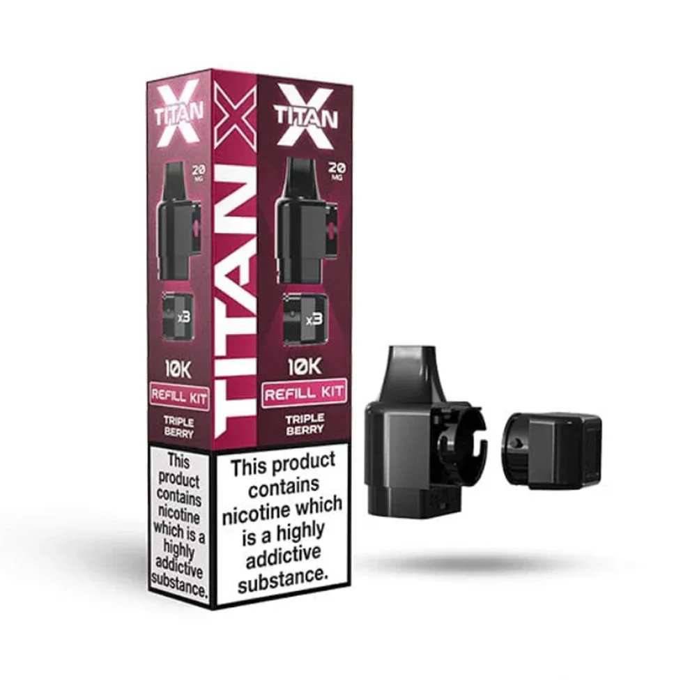 Titan X 10K Pods Triple Berry