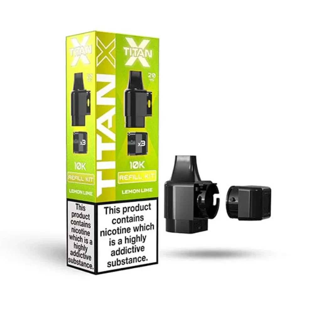 Titan X 10K Pods Lemon Lime