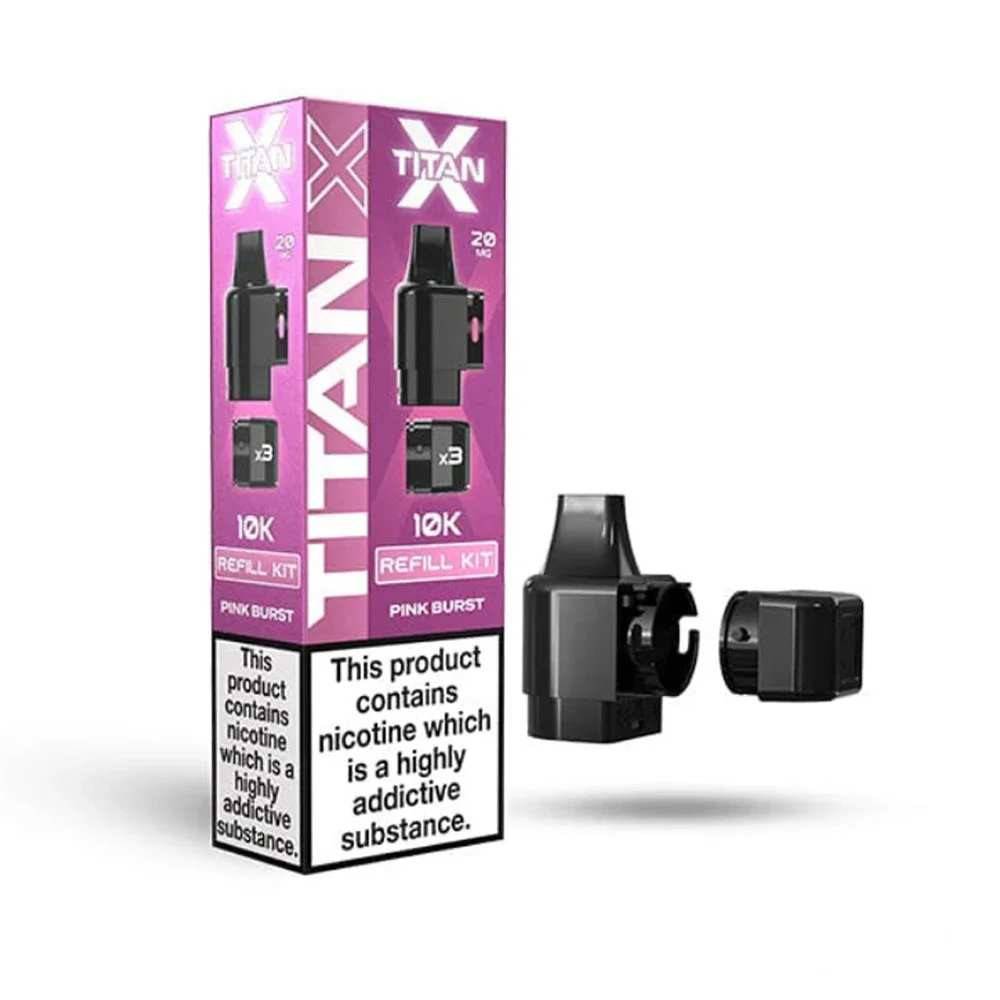 Titan X 10K Pods Pink Burst
