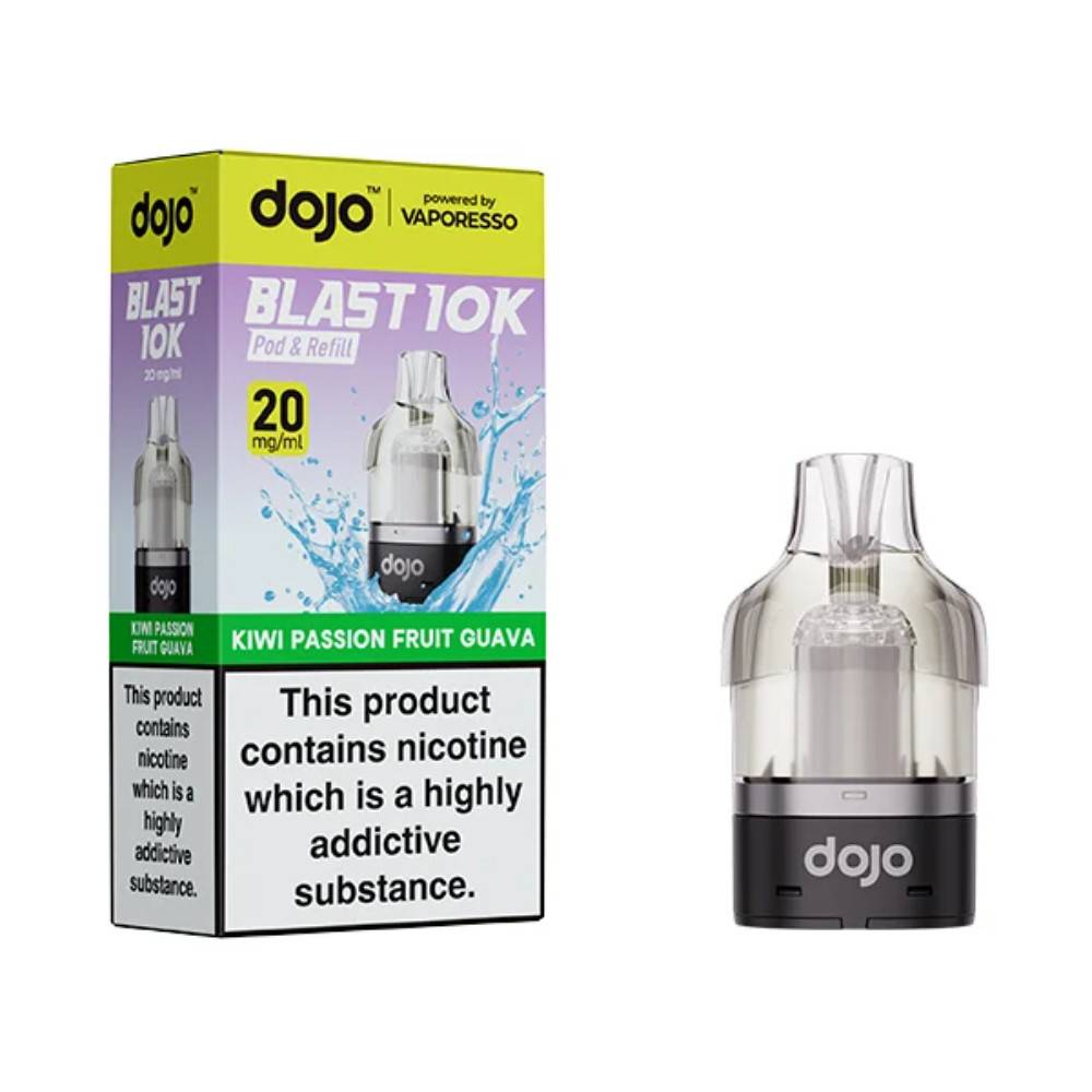 Vaporesso Dojo Blast 10K Pods Kiwi Passion Fruit Guava