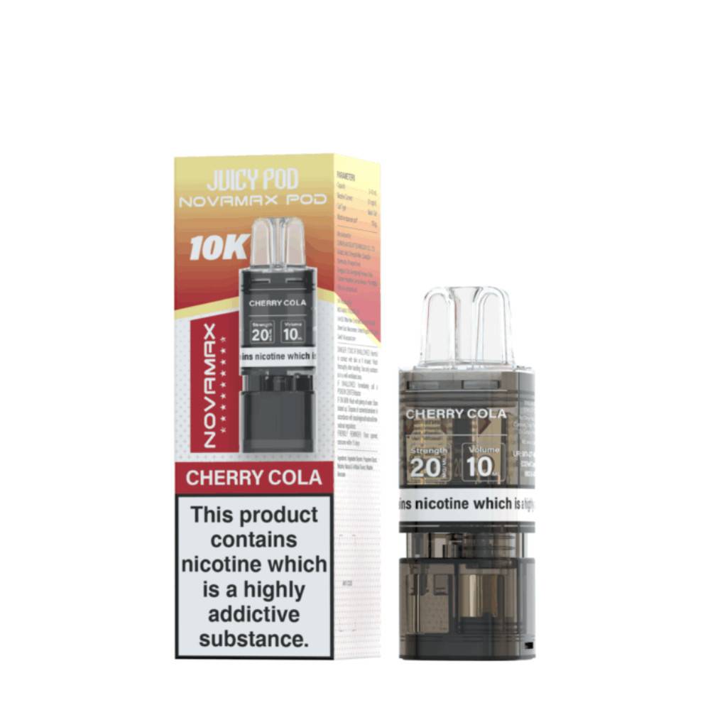 Juicy Pod Novamax 10K Pods Cherry Cola
