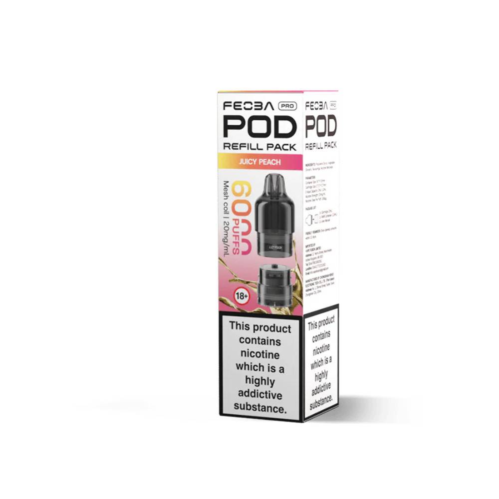 Feoba Pro Plus 6000 Pods Juicy Peach