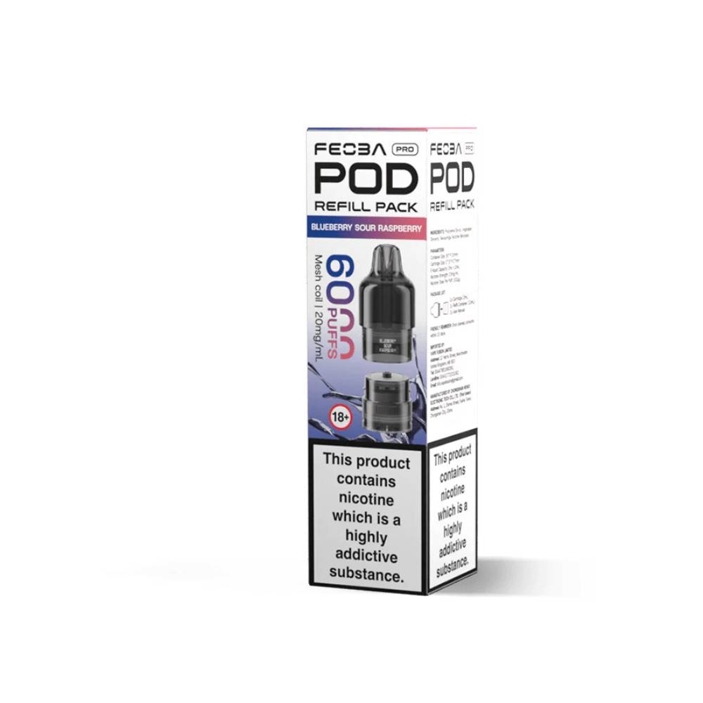 Feoba Pro Plus 6000 Pods Blueberry Sour Raspberry