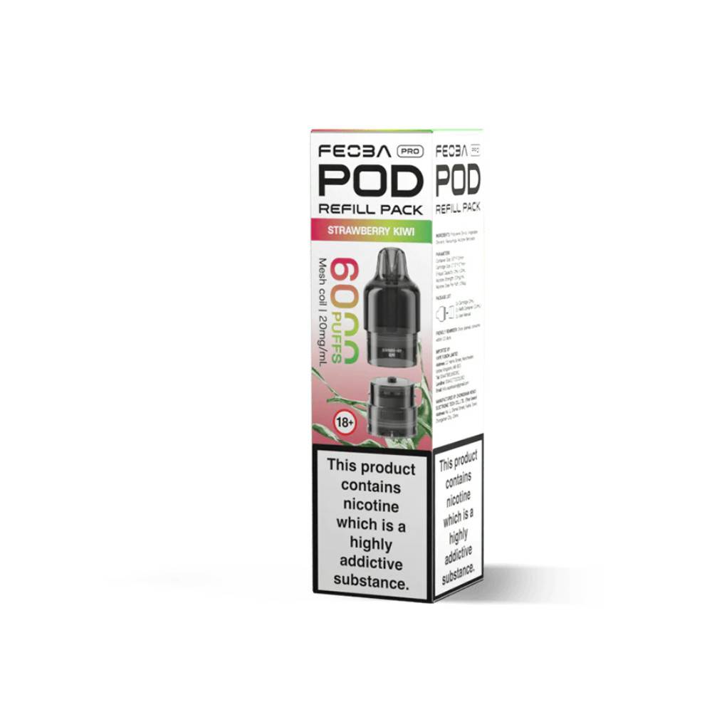 Feoba Pro Plus 6000 Pods Strawberry Kiwi