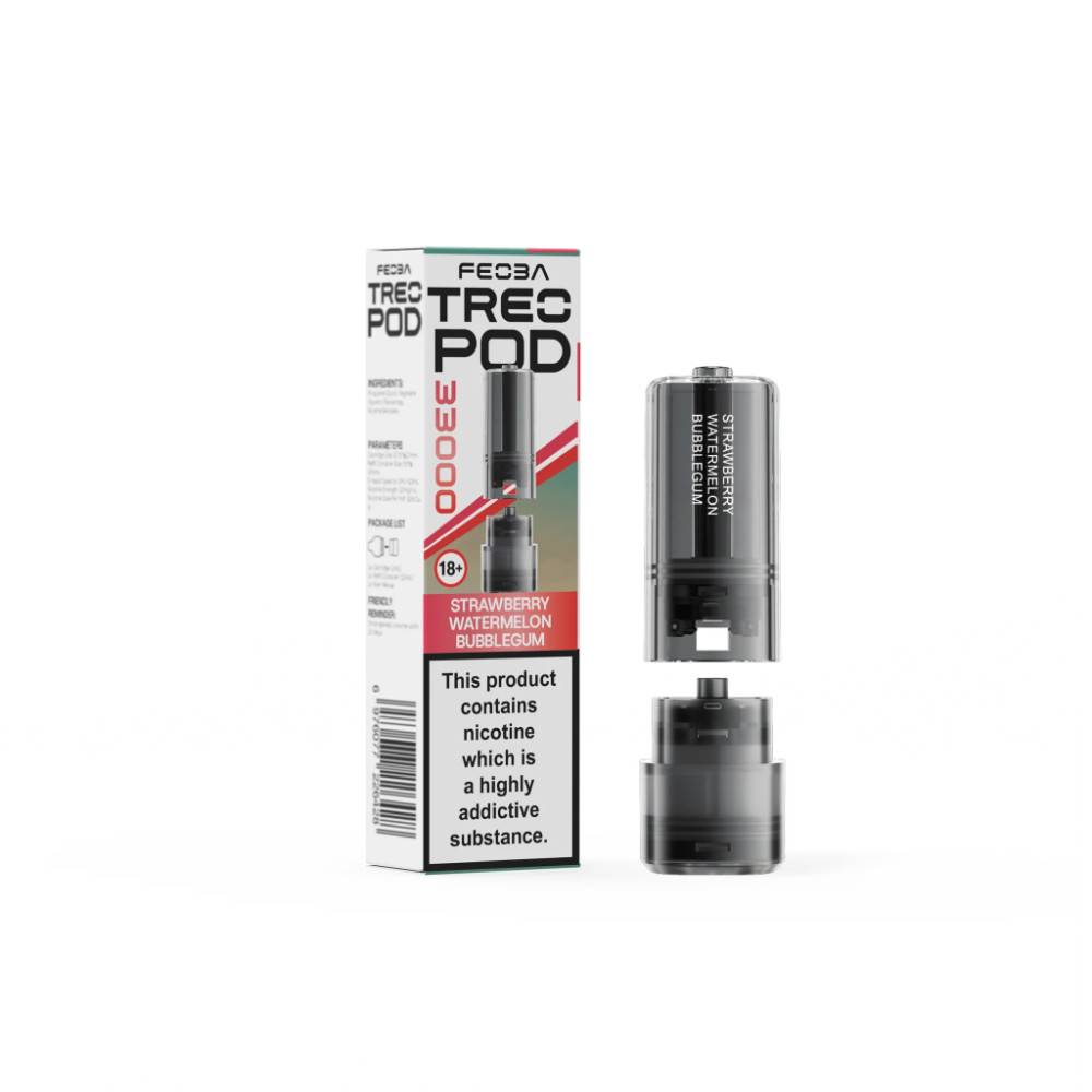 Feoba Treo 33k Pods Strawberry Watermelon Bubblegum