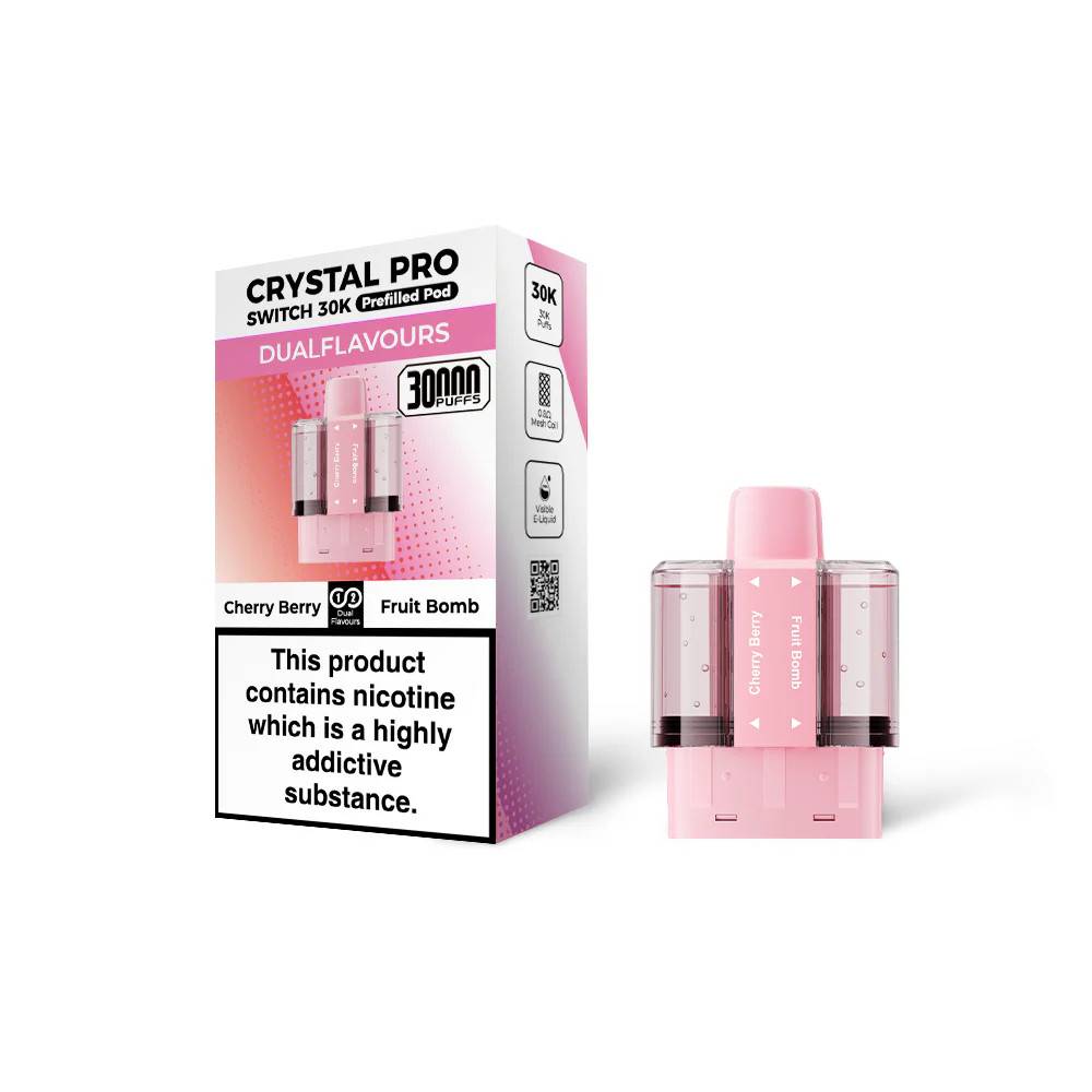 Crystal Pro Switch 30k Pods Cherry Berry / Fruit Bomb