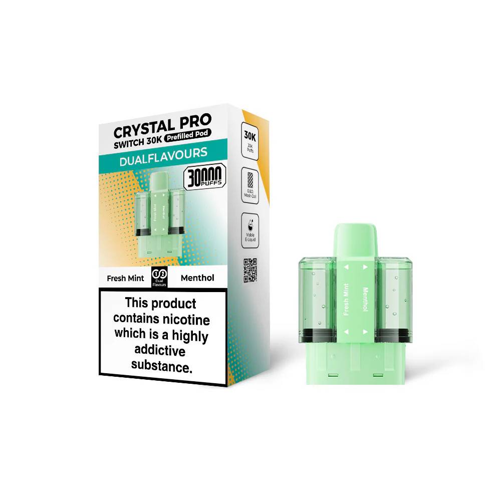 Crystal Pro Switch 30k Pods Fresh Mint / Menthol