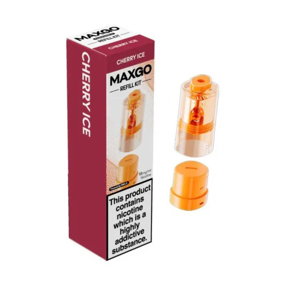 Relx Maxgo 33k & 12k Pods Cherry Ice