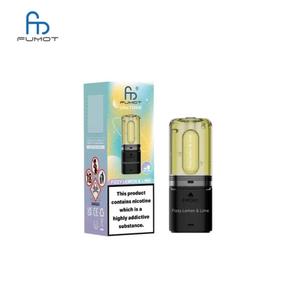 RandM Fumot T32000 Ultra Pods Fizzy Lemon & Lime