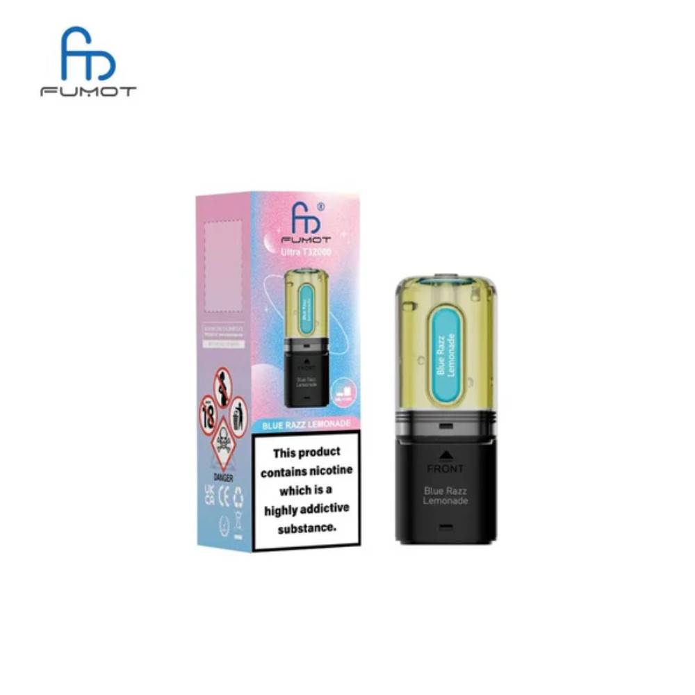 RandM Fumot T32000 Ultra Pods Blue Razz Lemonade