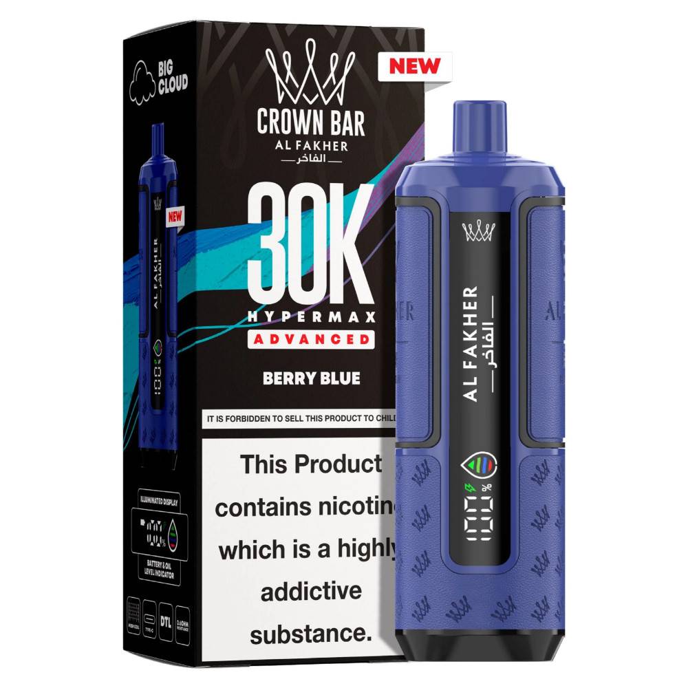 Al Fakher 30k Hypermax Berry Blue