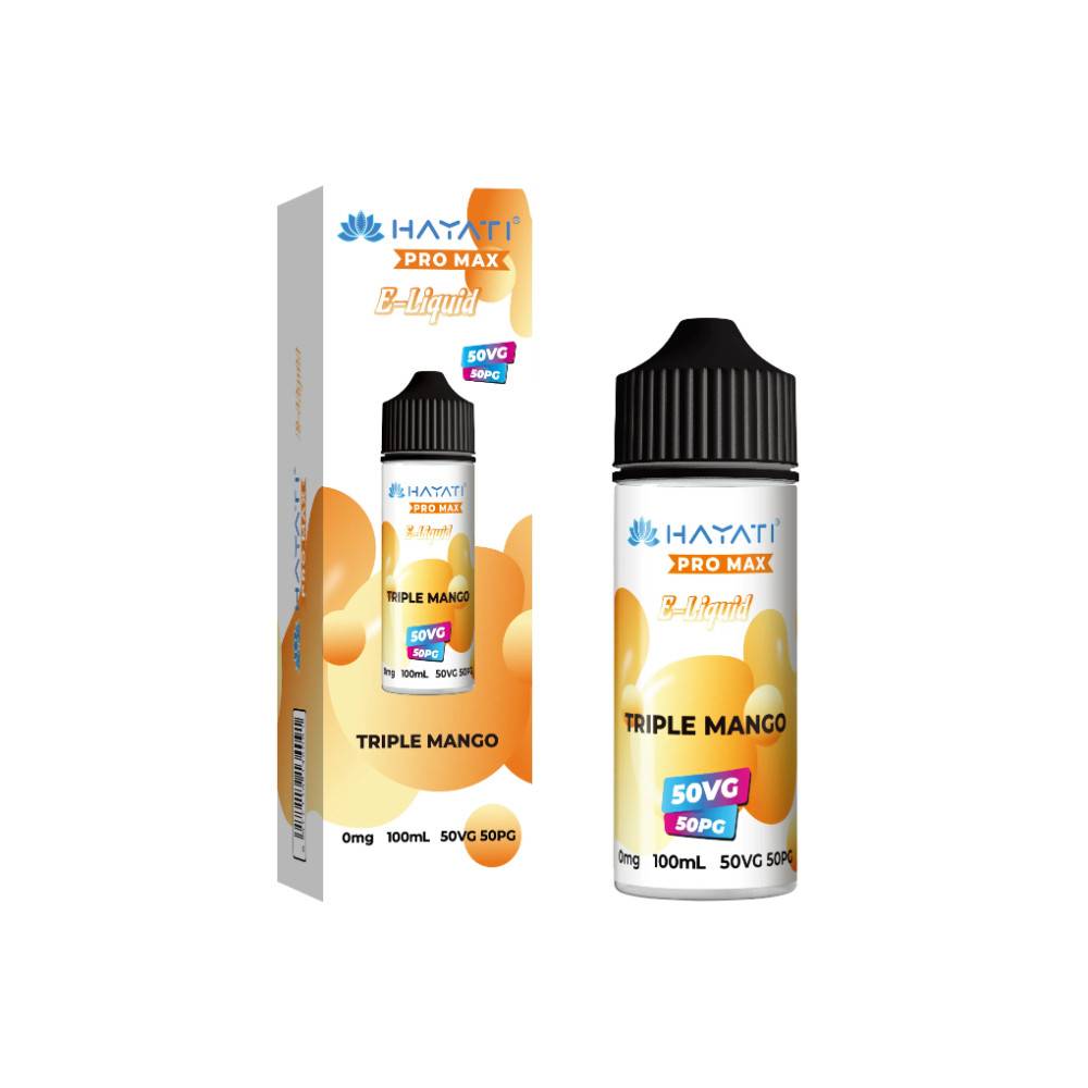 Hayati Pro Max 100ml E-Liquids 50/50 Triple Mango