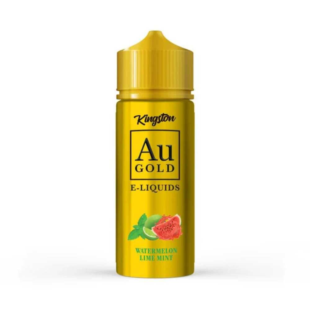 Kingston Au Gold 100ml E-Liquids Watermelon Lime Mint