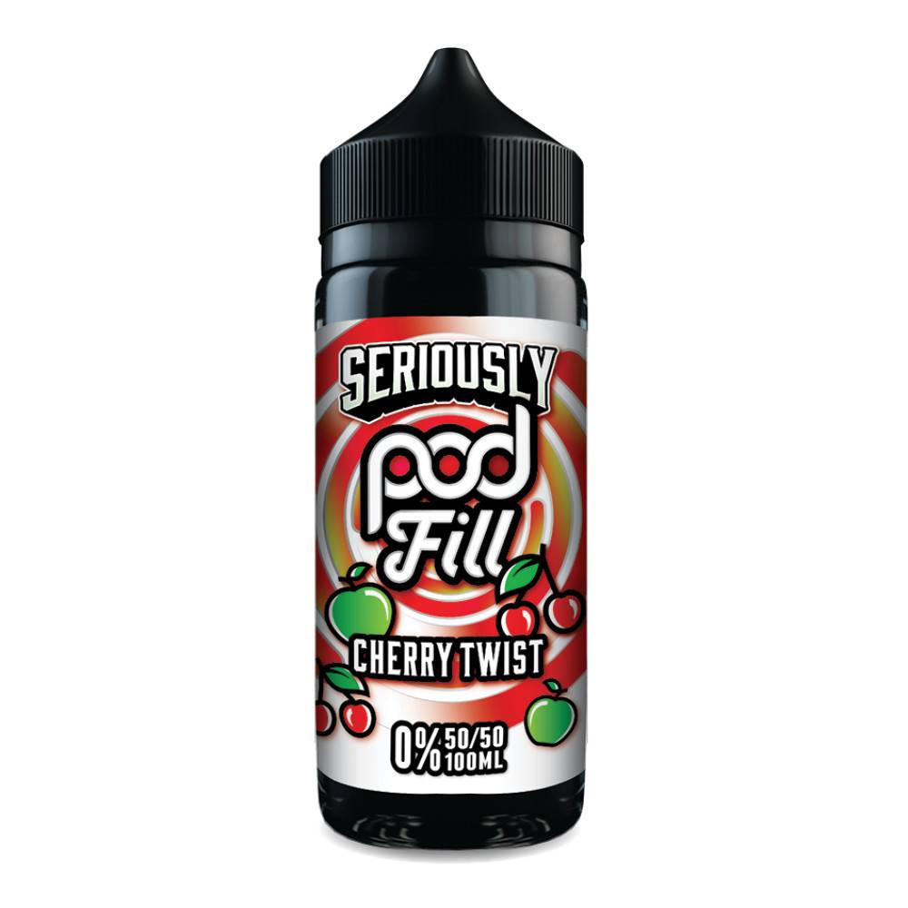 Doozy Vape Seriously Pod Fill 100ml E-Liquids Cherry Twist