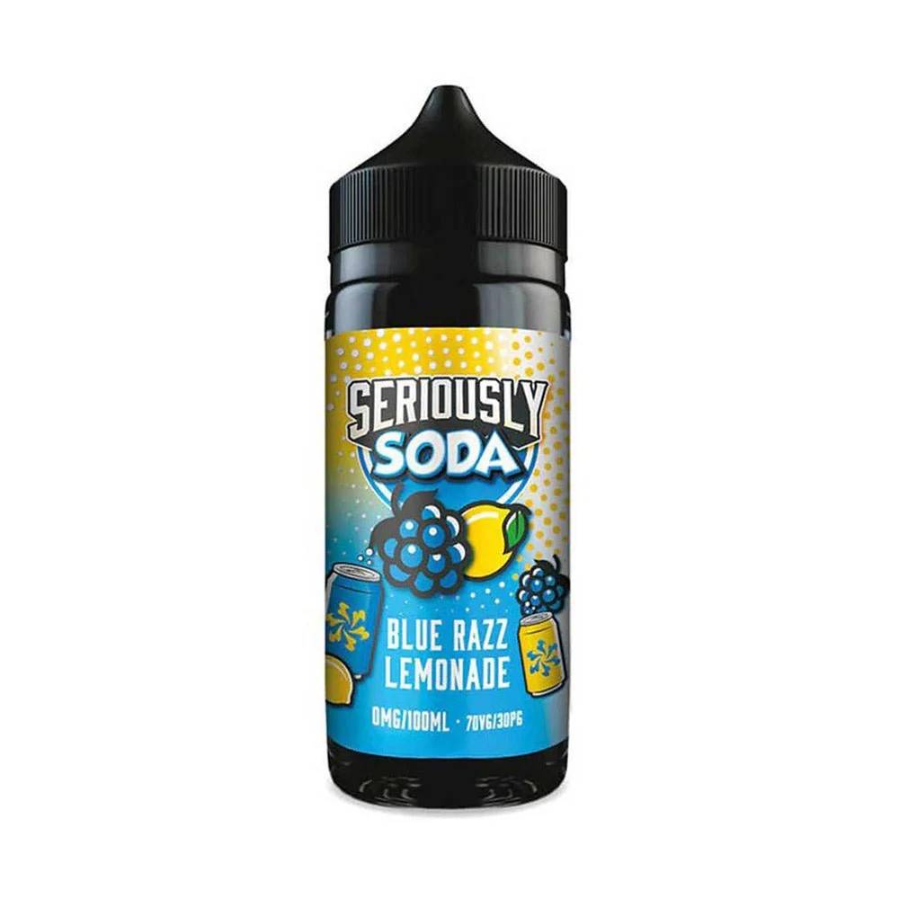 Doozy Vape Seriously Soda 100ml E-Liquid Blue Razz Lemonade