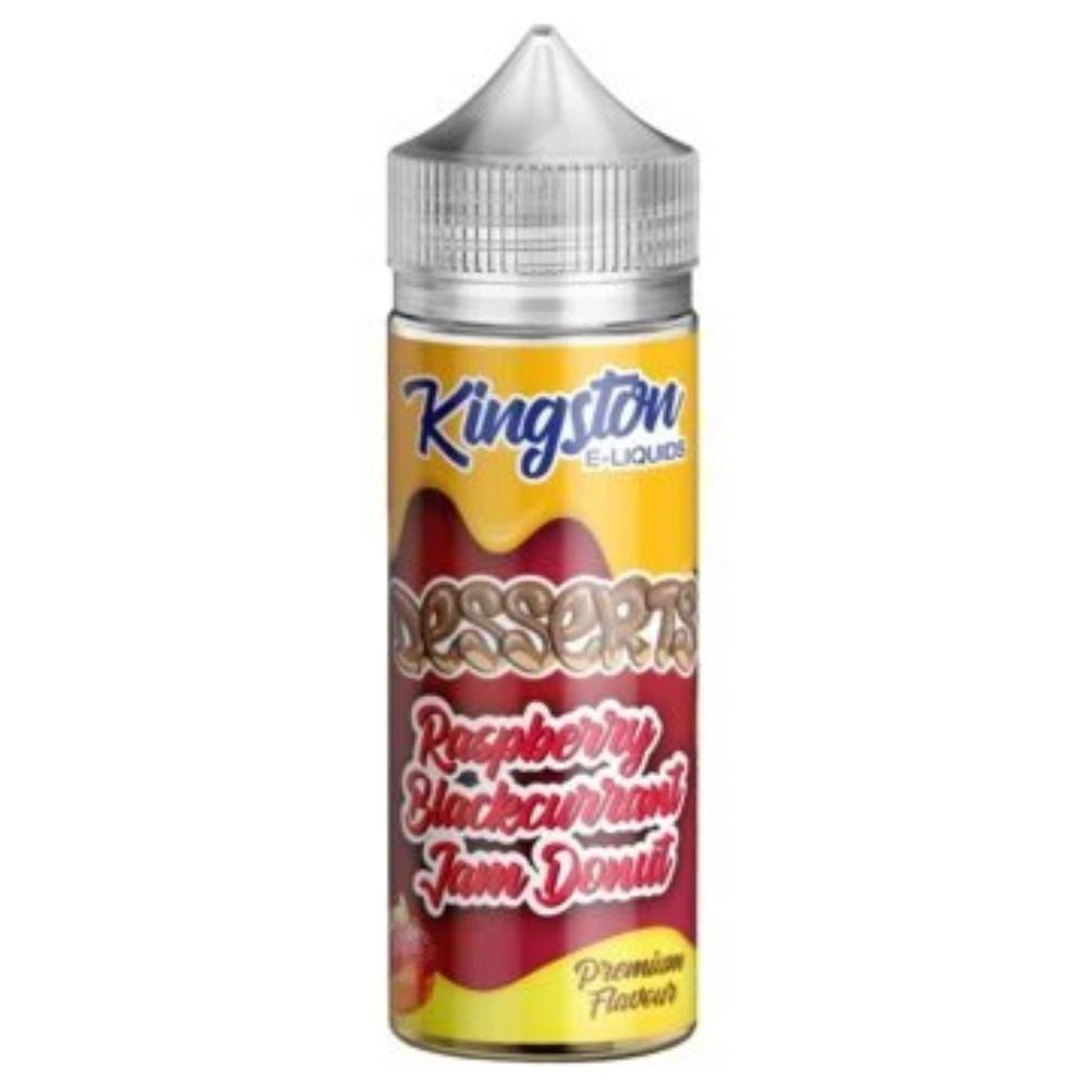Kingston Dessert 100ml E-Liquids Raspberry Blackcurrant Jam Donut