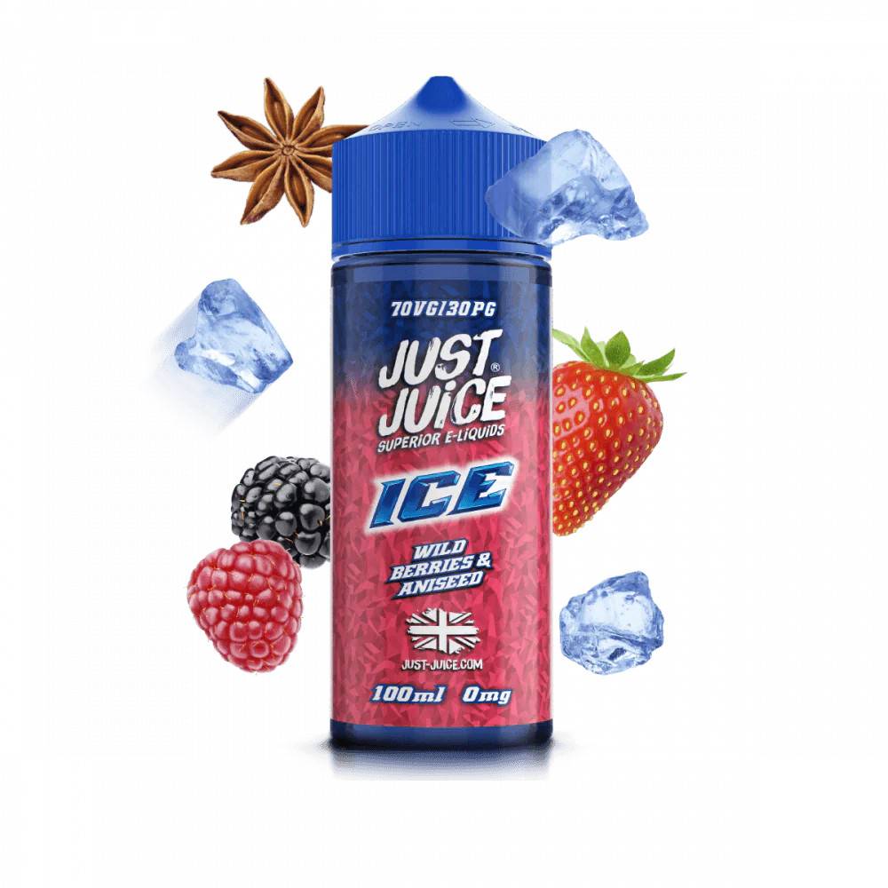 Just Juice 100ml E-Liquids Wild Berries & Aniseed Ice