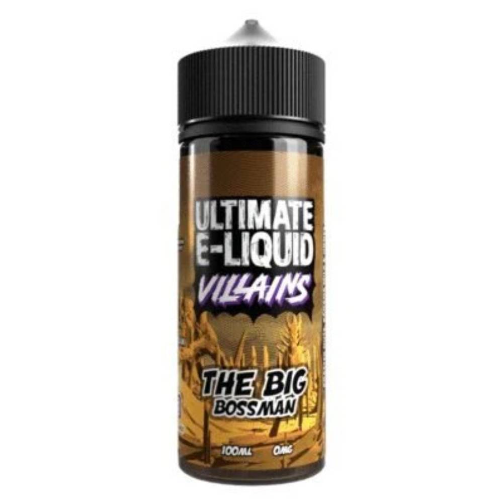 Ultimate Puff Villains 100ml E-Liquids The Big Boss Man