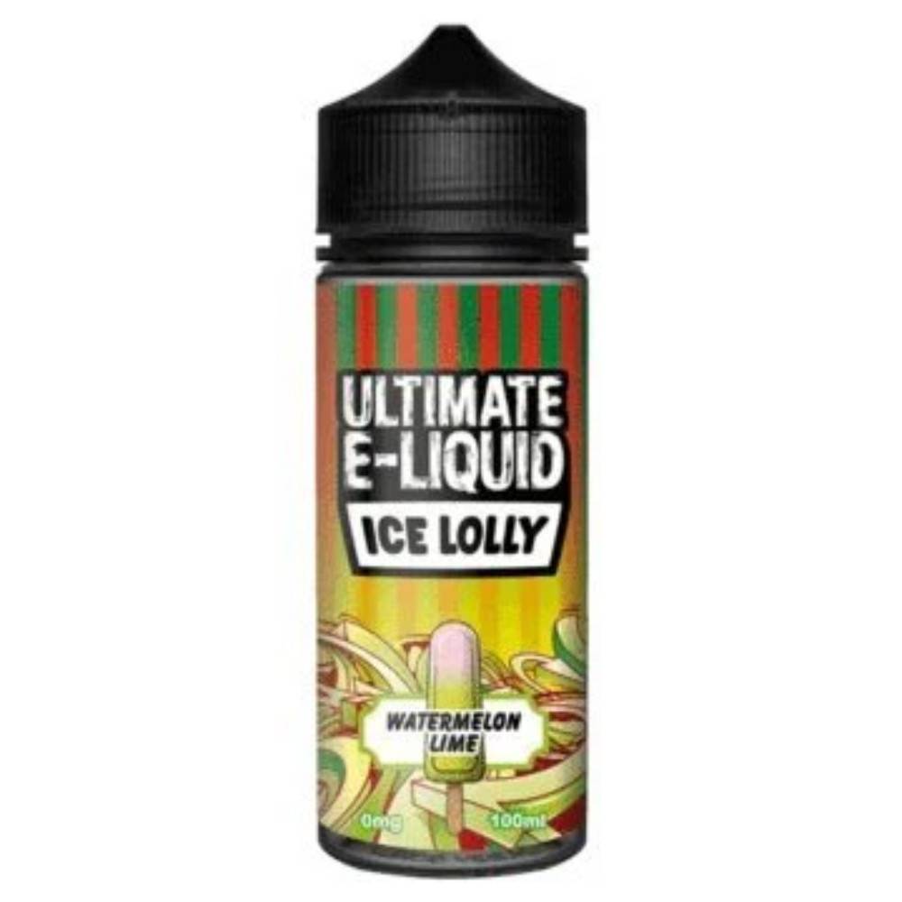Ultimate Puff Ice Lolly 100ml E-Liquids Watermelon Lime