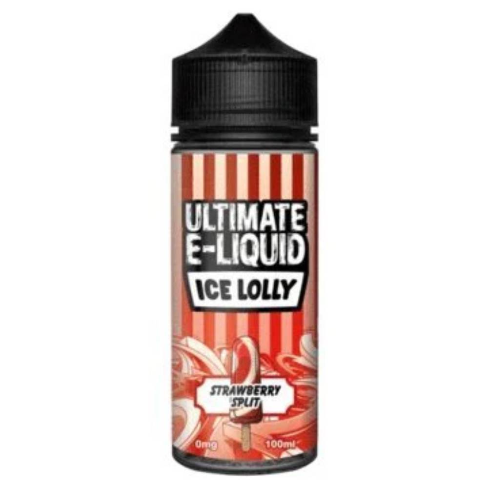 Ultimate Puff Ice Lolly 100ml E-Liquids Strawberry Split