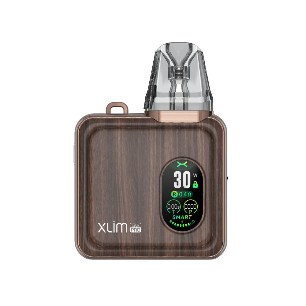 Oxva Xlim SQ Pro Pod Vape Kit Bronze Wood