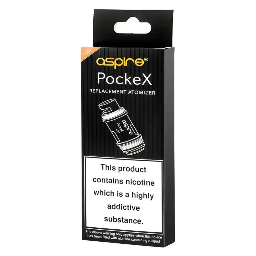 Aspire Pockex Coils 5 Packs 1.2ohm