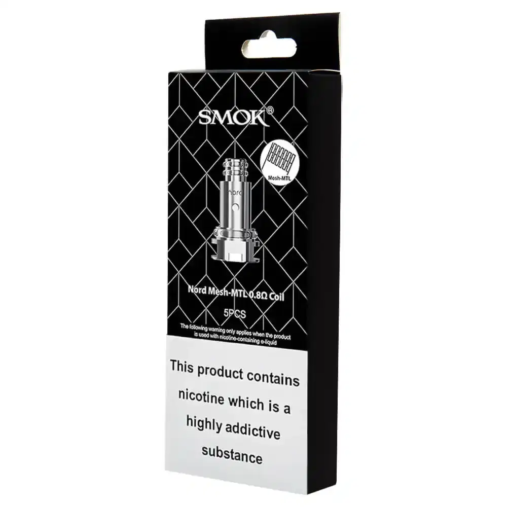 Smok Nord Series Coils 5 Packs MTL Mesh 0.8ohm