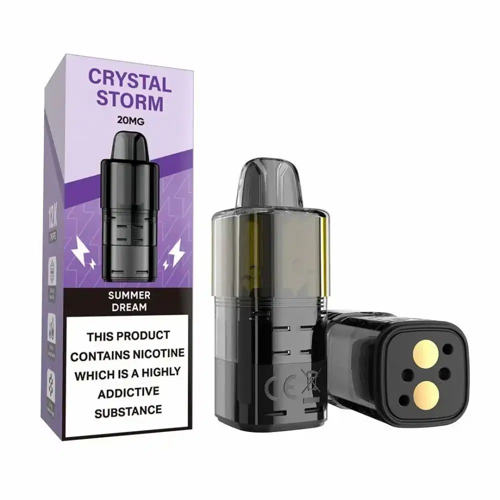 Crystal Strom Bar 12k Refill Pods Summer Dream