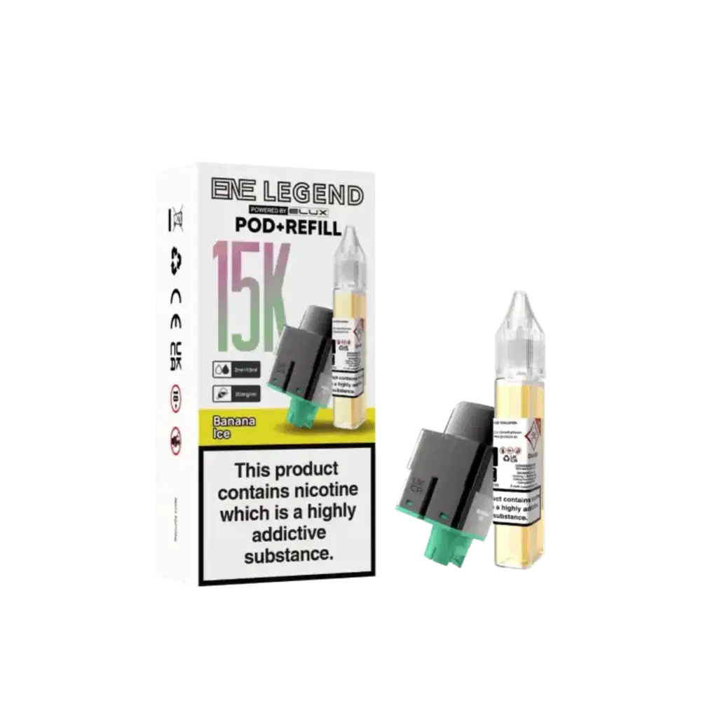 Elux Ene Legend 15k Refill Pods Banana Ice