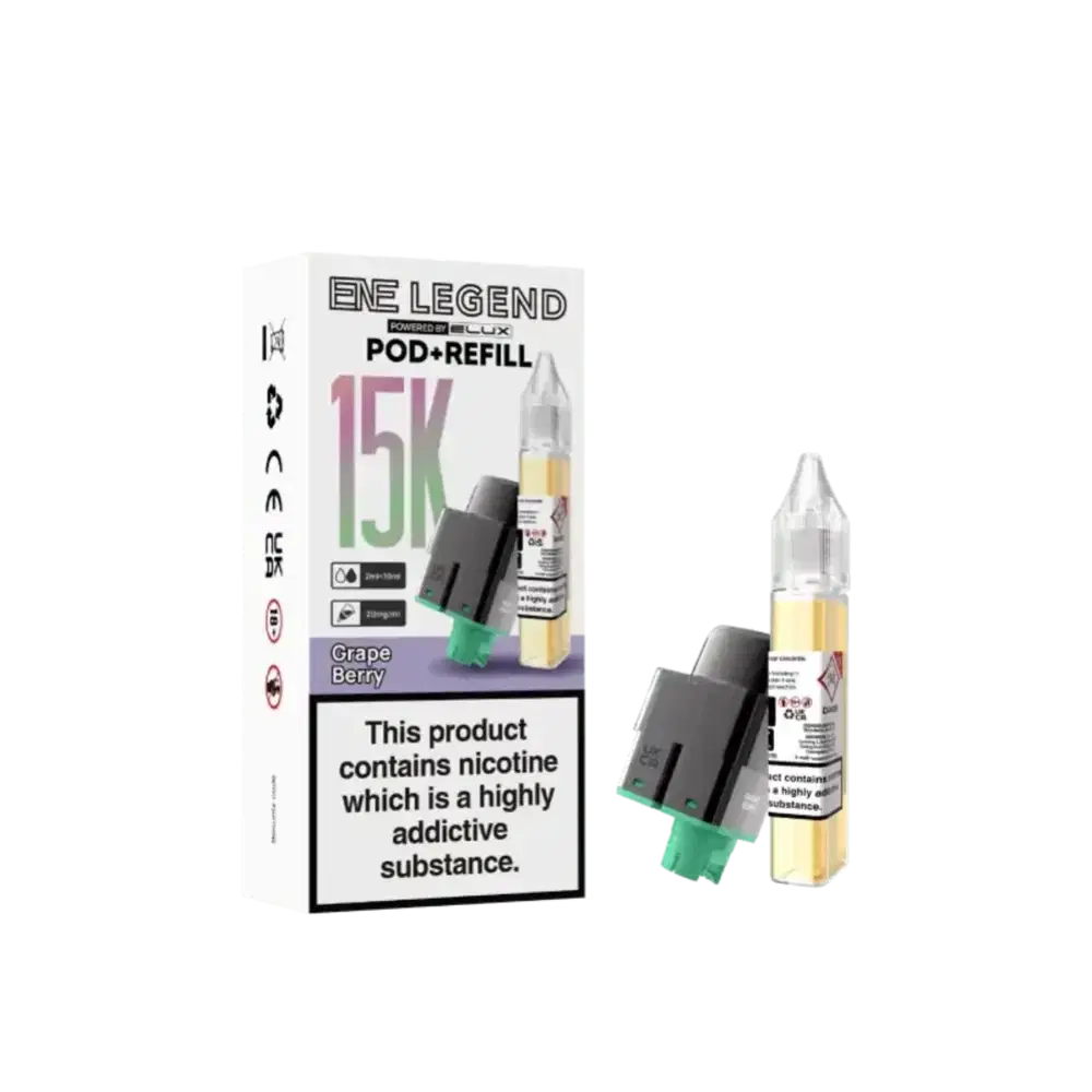 Elux Ene Legend 15k Refill Pods Grape Berry