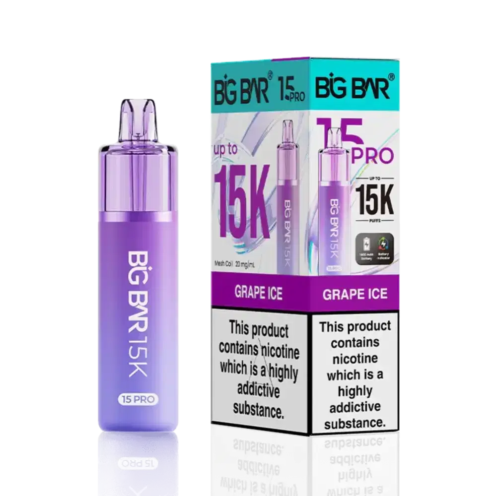 Big Bar Pro 15k Grape Ice