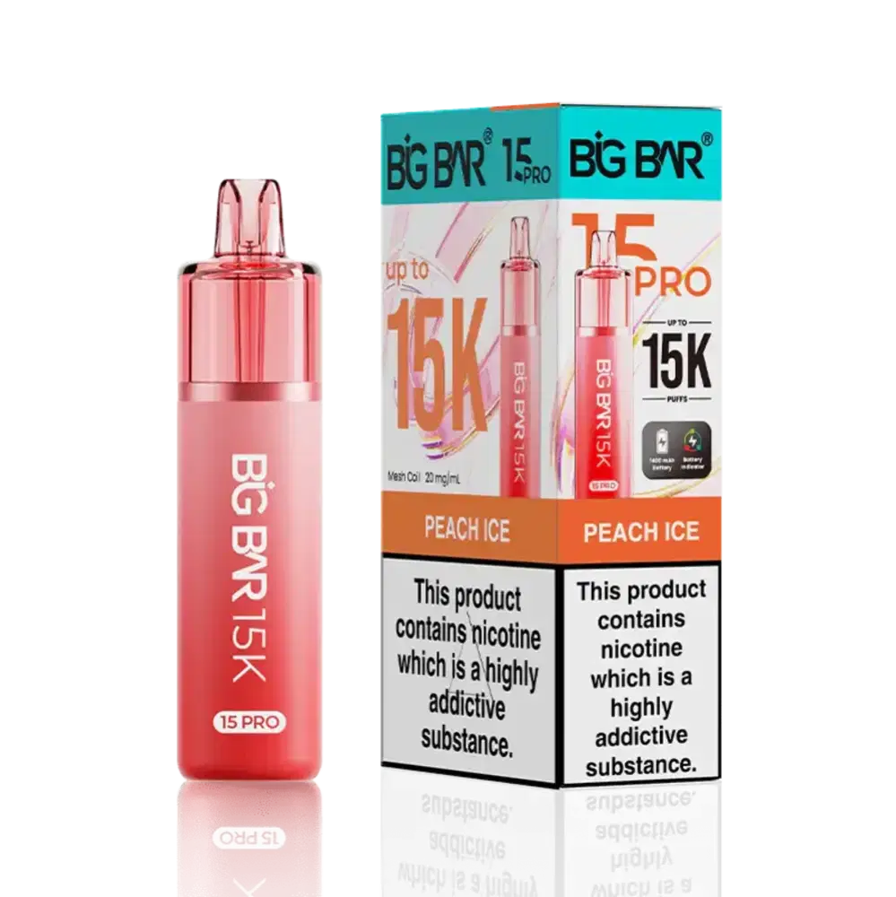 Big Bar Pro 15k Peach Ice