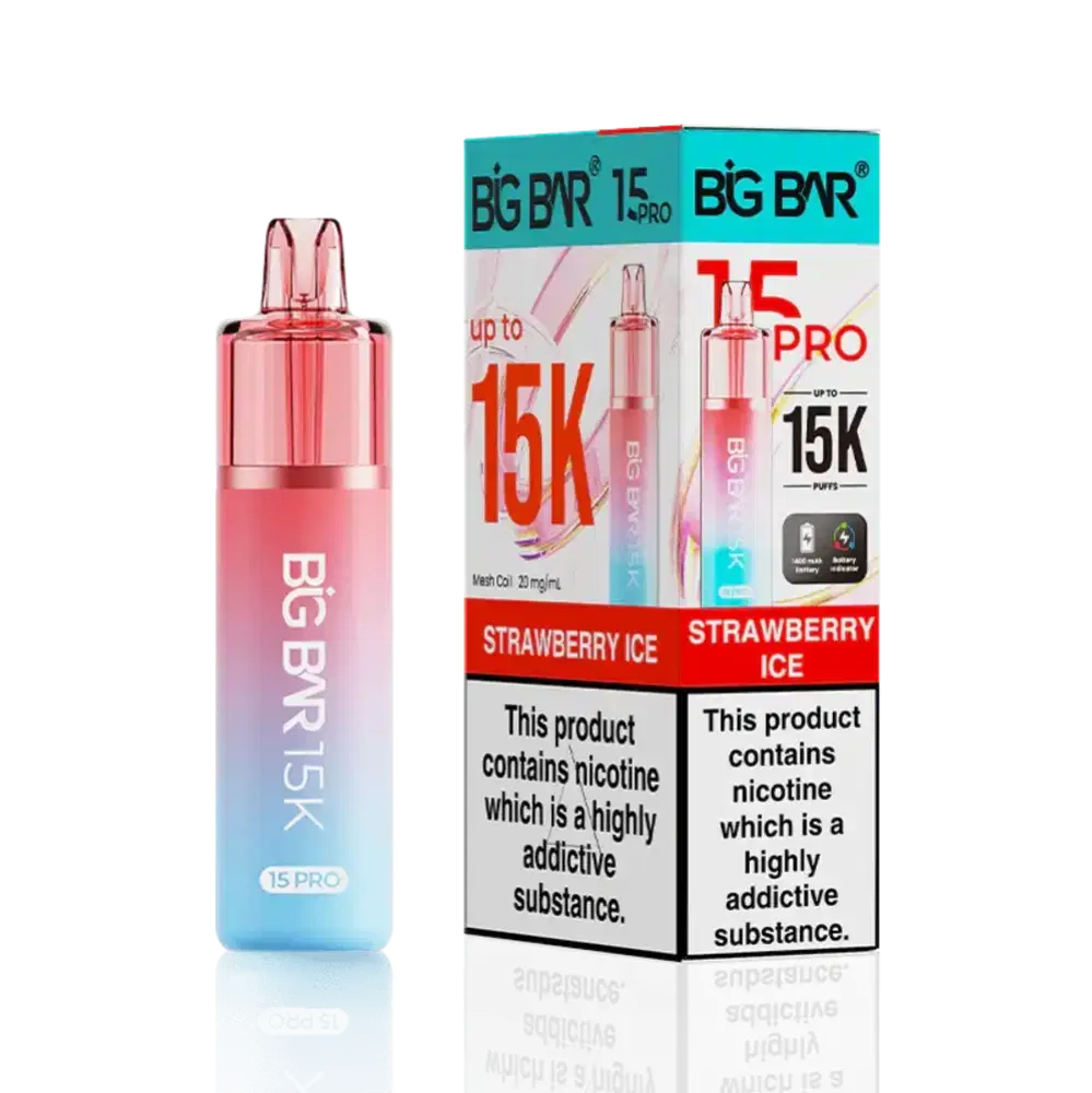 Big Bar Pro 15k Strawberry Ice