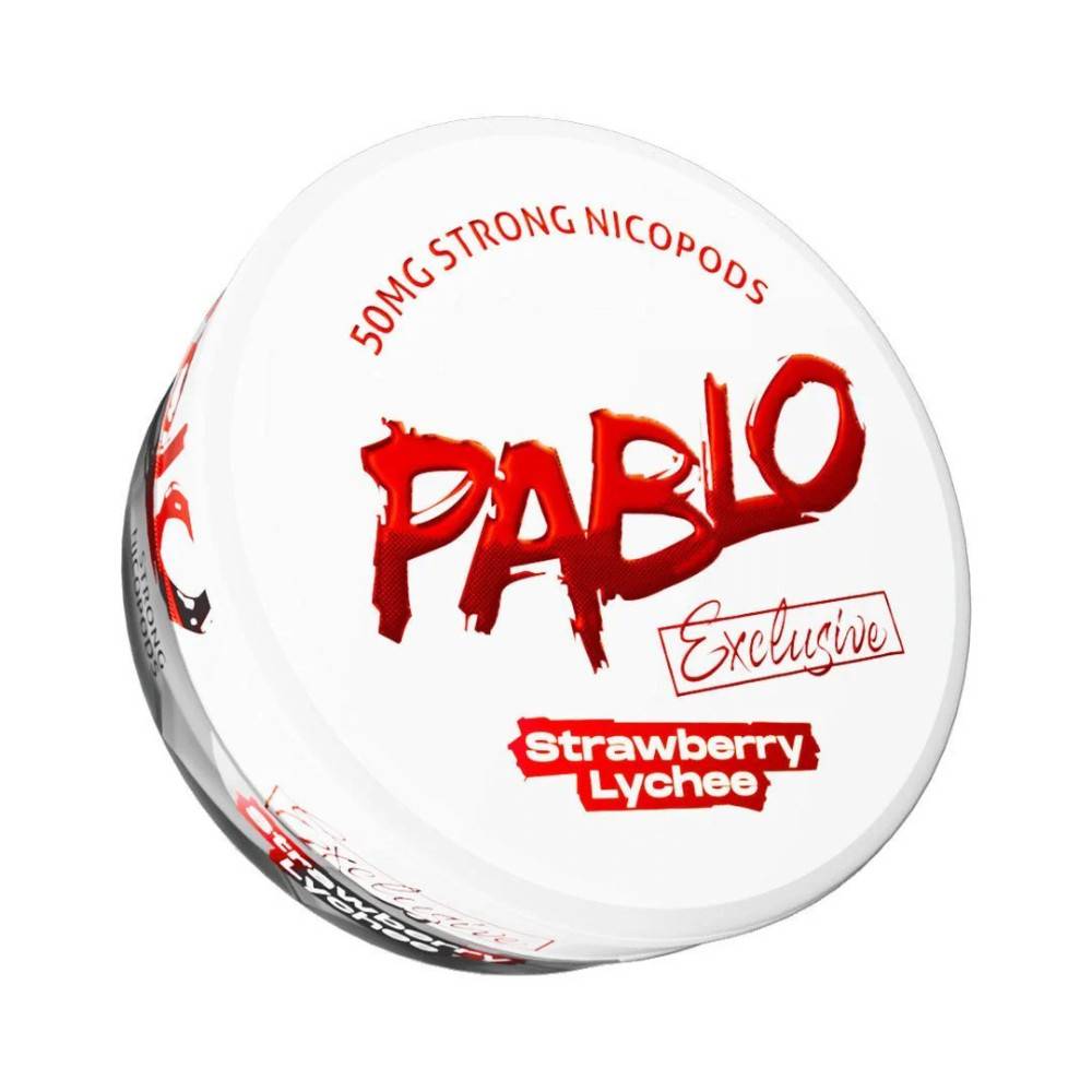 Pablo Nicotine Pouches Strawberry Lychee 50mg