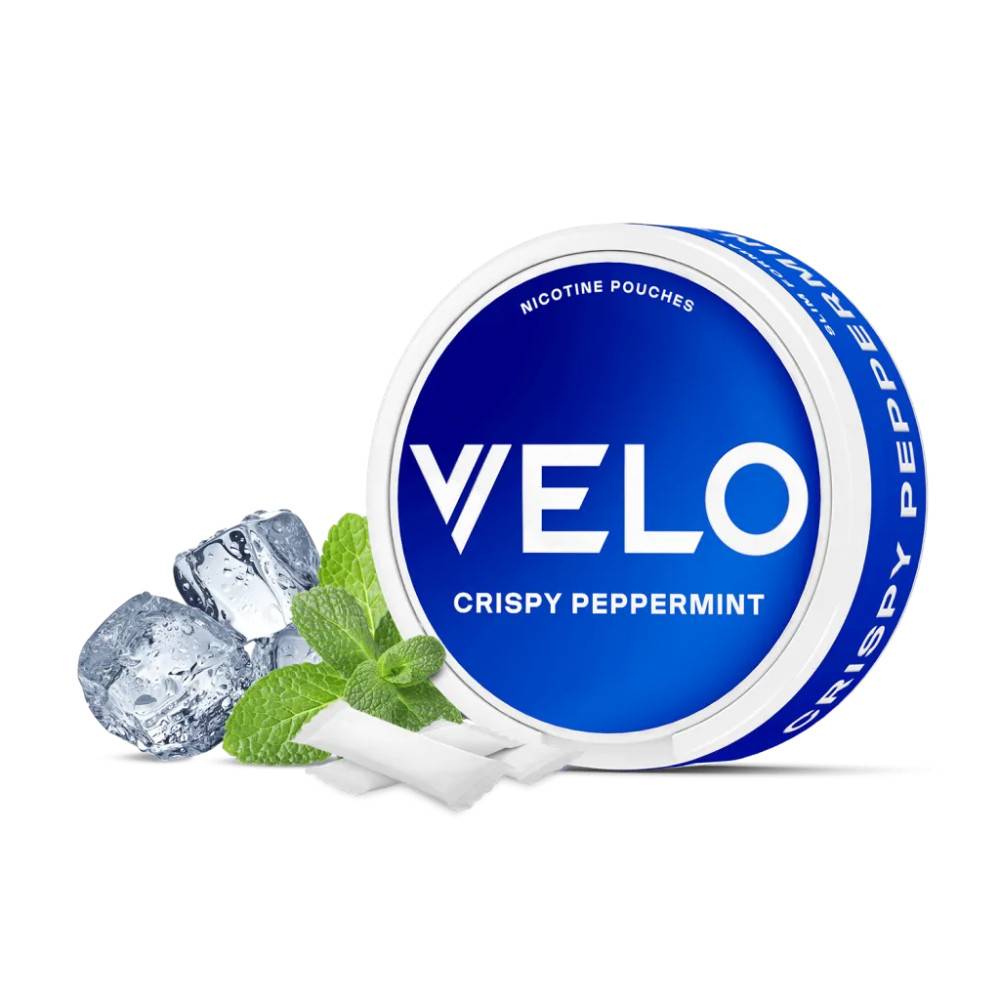 Velo Nicotine Pouches Crispy Peppermint (Ice Cool)