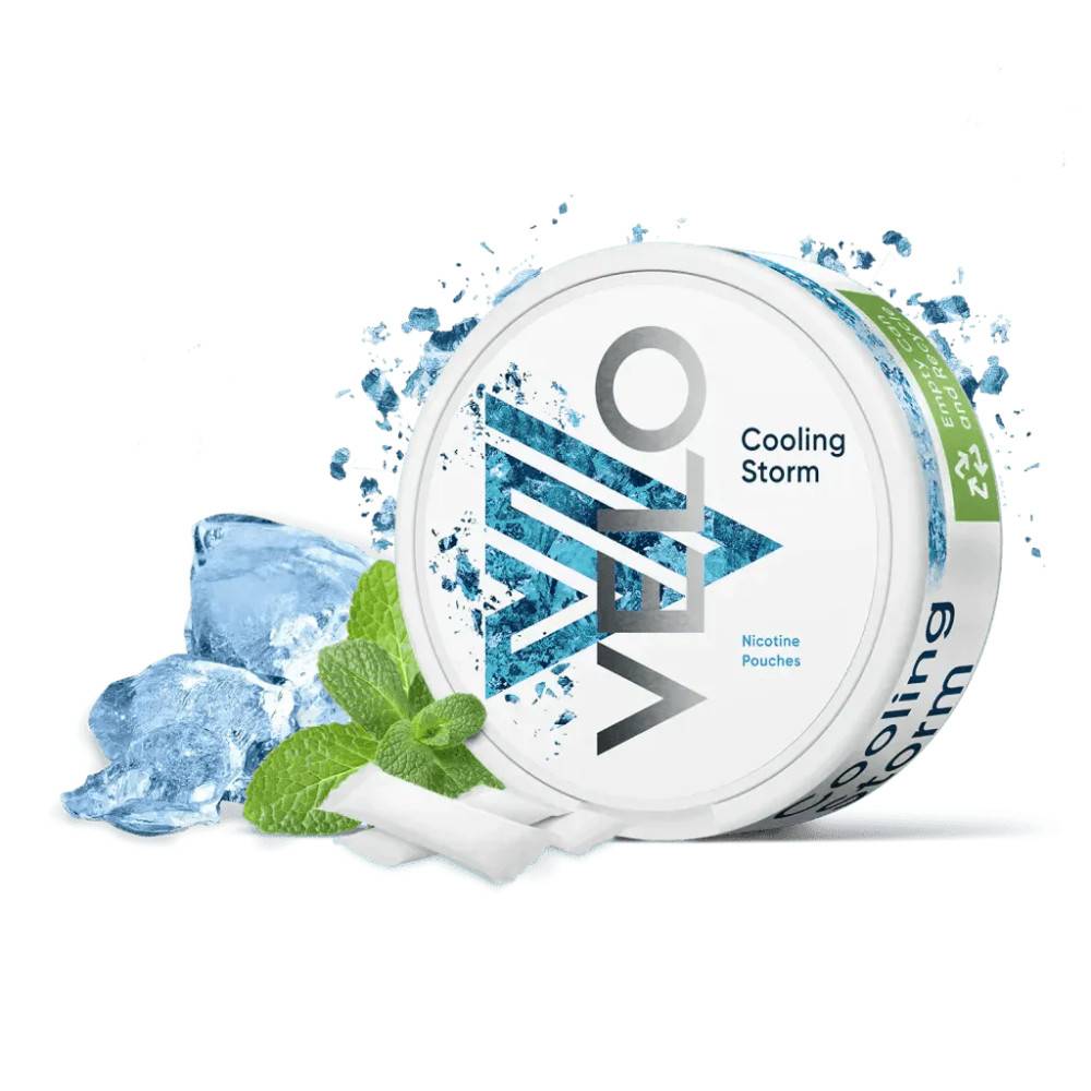Velo Nicotine Pouches Cooling Storm