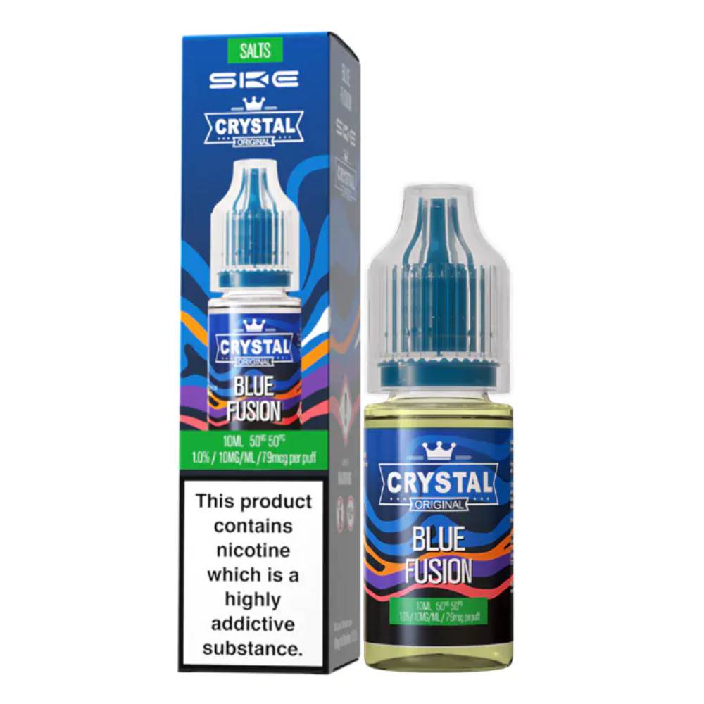 Ske Crystal Nic Salts E-Liquids 10ml Blue Fusion 20mg