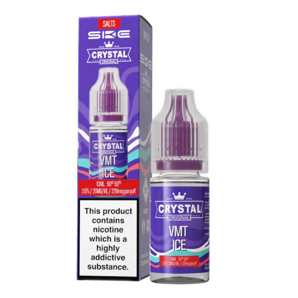 Ske Crystal Nic Salts E-Liquids 10ml VMT 20mg