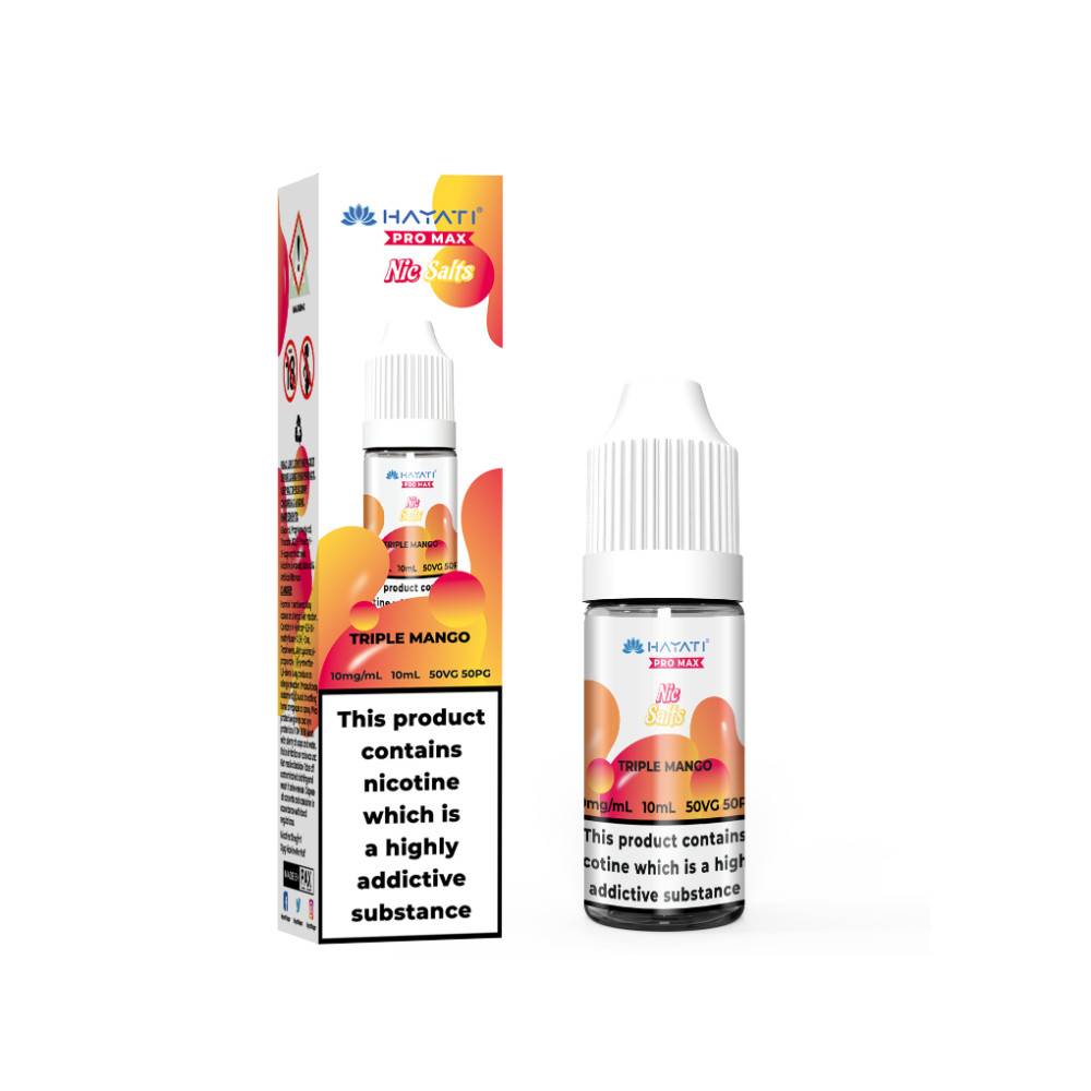 Hayati Pro Max Nic Salts E-Liquids 10ml Triple Mango 10mg